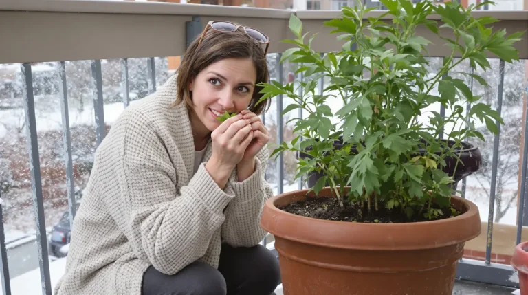 Cette plante remplace les cubes de bouillon et se cultive en pot à cette période précise