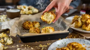 « J’en fais à chaque apéro d’hiver » : mes croquettes de chou-fleur au four, légères et prêtes en 30 min