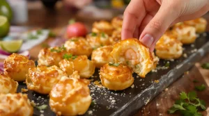 « À l’apéro, tout le monde m’a réclamé la recette » : ces bouchées croustillantes aux crevettes font un véritable carton